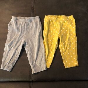2 Child of Mine Pants Size 3-6 Months